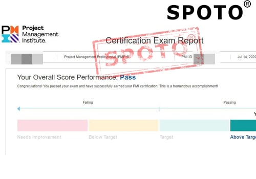 PMP Zertifikatsdemo