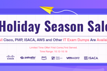 Are You Ready for the Holiday Season? SPOTO Super Discounts in All Cisco, PMP, ISACA, AWS and Other IT Exam Dumps Are Available!