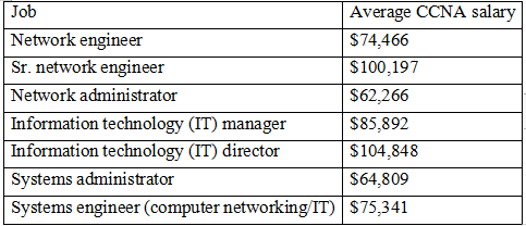 What Is CCNA Salary? | SpotoDumps