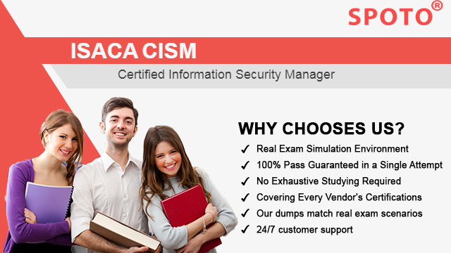 Updated & Free CISM Exam Questions and Practice Tests | SpotoDumps