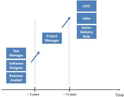 How to develop a project manager's career path?