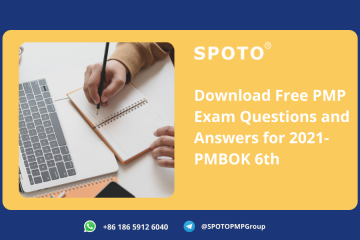 Part 4: Download Free PMP Exam Questions and Answers for 2021-PMBOK 6th