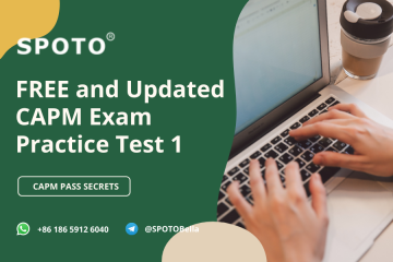 FREE and Updated CAPM Exam Practice Test 1 | Assess Your CAPM Exam Preparation