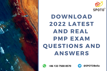 Download 2022 Latest and Real PMP Exam Questions and Answers