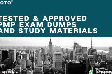 Tested & Approved PMP Exam Dumps and Study Materials