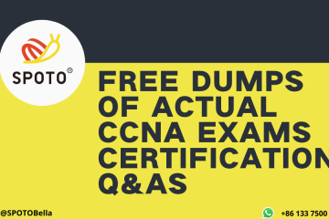 Free Dumps of Actual CCNA Exams Certification Q&As