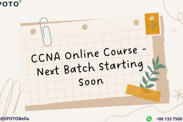 CCNA Online Course – Next Batch Starting Soon