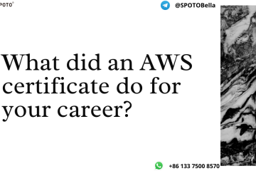 What did an AWS certificate do for your career?
