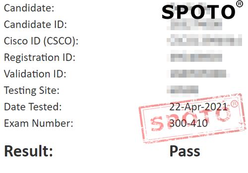 Visual 300-420 Cert Exam