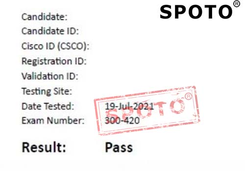 Test CISA Sample Online